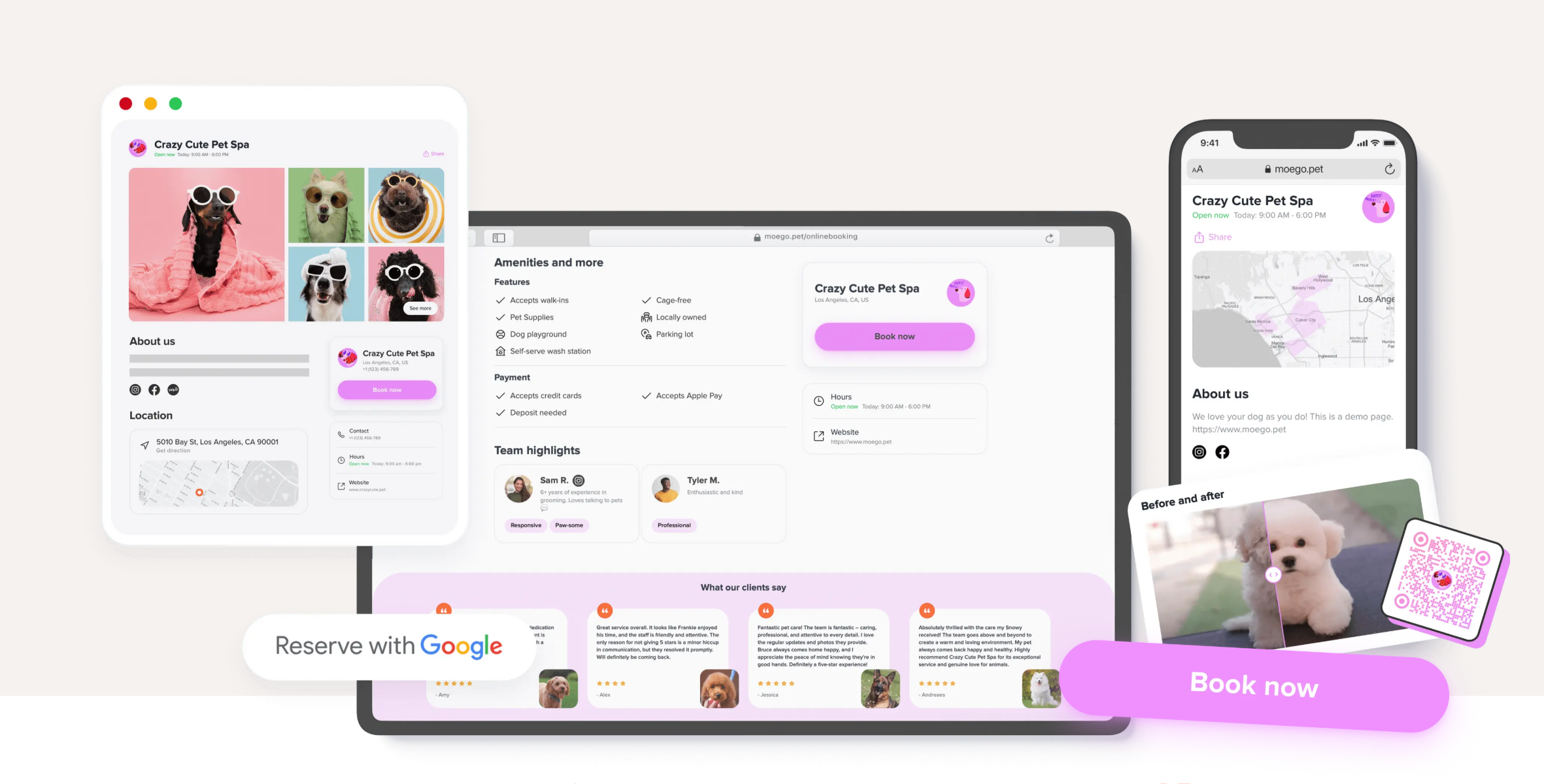 MoeGo Online Booking System